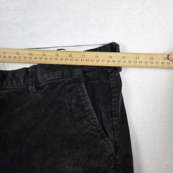 L.L.Bean Stretch Country Corduroy Pants Men's 40x29 Gray Comfort - Picture 7 of 9